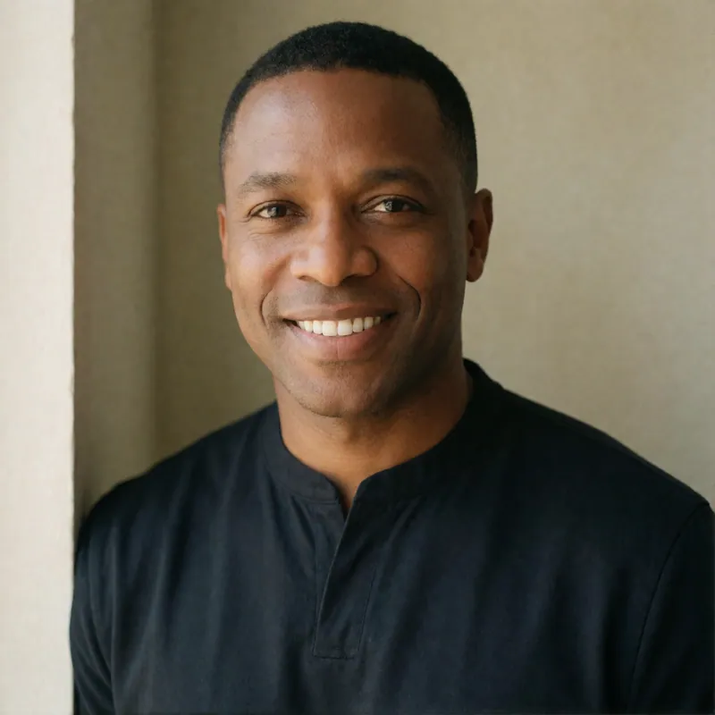 Daniel Okonkwo, PT, DPT, at Woodside Physical Therapy in Woodside, New York